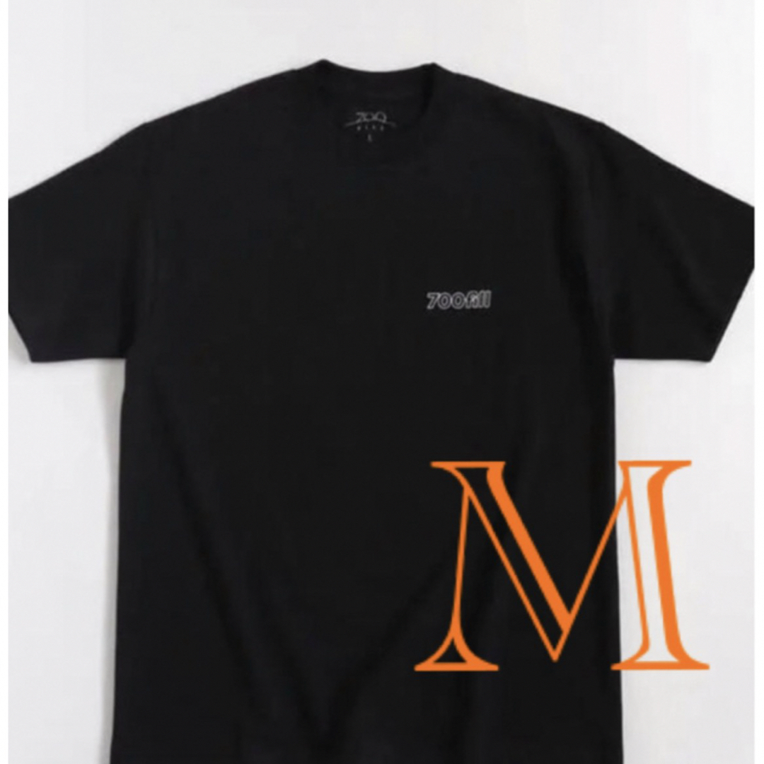 1LDK SELECT(ワンエルディーケーセレクト)の700FILL Payment Outline Logo Tee - Black メンズのトップス(Tシャツ/カットソー(半袖/袖なし))の商品写真