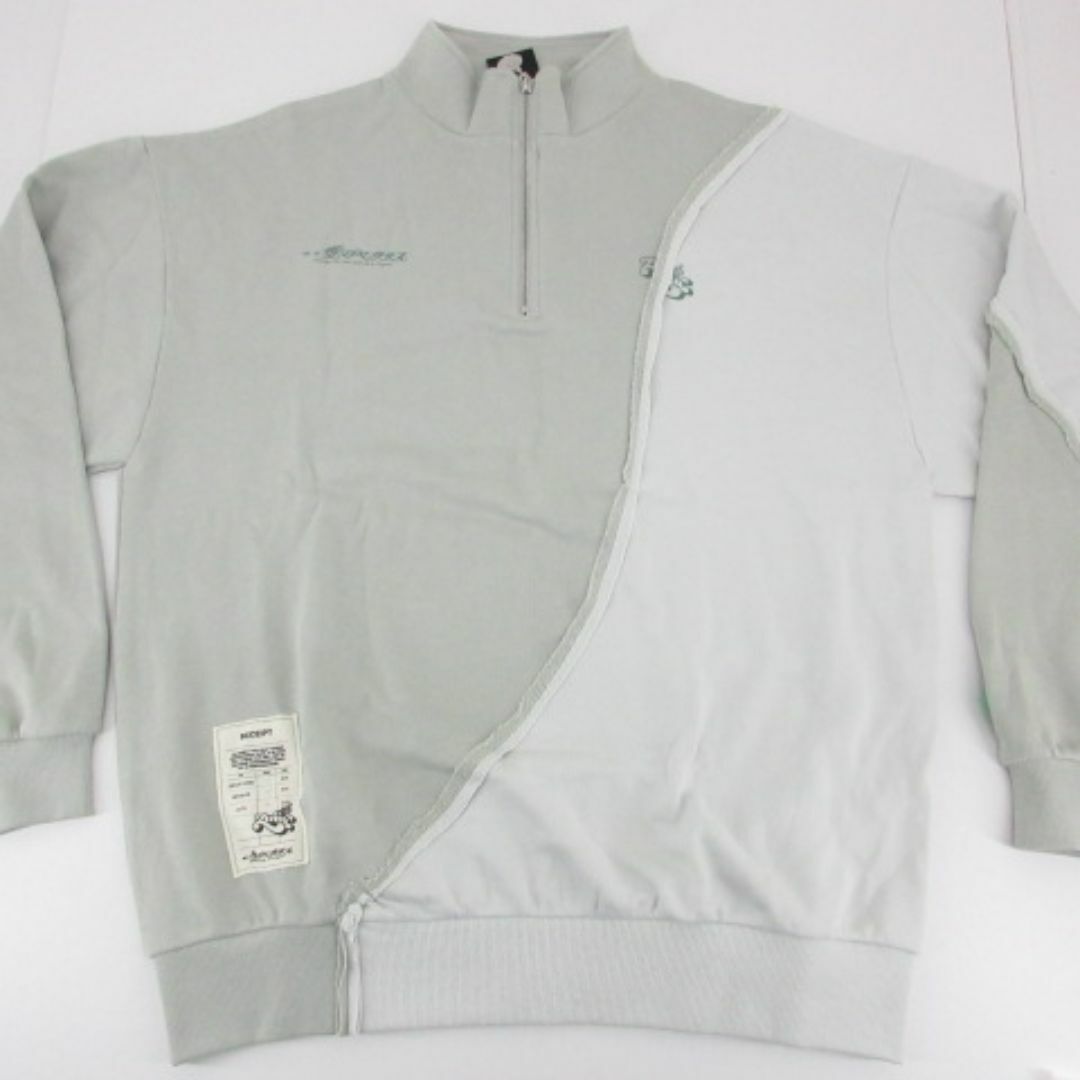 Half Zip Sweat (Gray) - ZUTOMAYO MART