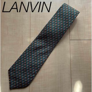 LANVIN - LANVIN ネクタイ　グリーン系　ブランド