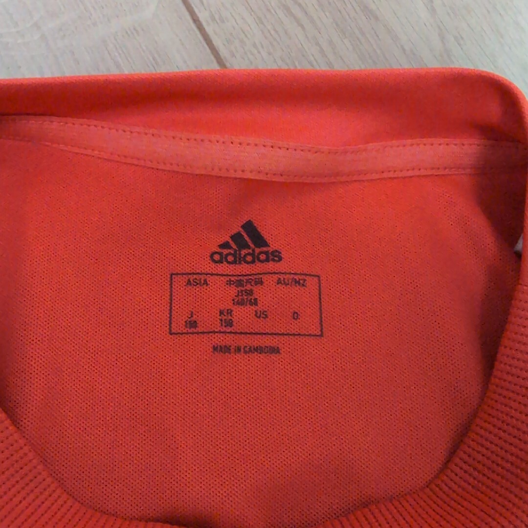 adidas(アディダス)のadidas　スポーツTシャツ150 スポーツ/アウトドアのサッカー/フットサル(ウェア)の商品写真