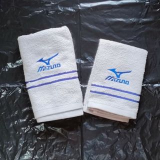 ミズノ(MIZUNO)の新品未使用 MIZUNO フェイスタオル&ウォッシュタオルセット(タオル/バス用品)