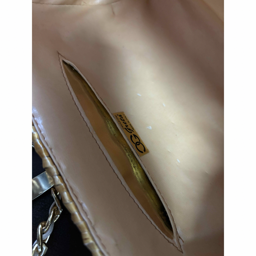 値下げ Greta グレタ イタリア製 レトロ ラタン カゴバック カバン かご レディースのバッグ(かごバッグ/ストローバッグ)の商品写真
