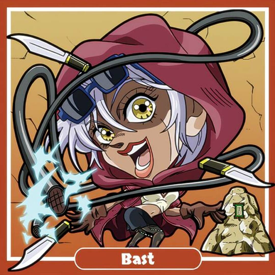 【JO3-11 マライア/バステト女神 (N ノーマル) 】 にふぉるめーしょん ジョジョの奇妙な冒険 シールウエハース 〜スターダストクルセイダース Part2〜 エジプト編 エンタメ/ホビーのアニメグッズ(その他)の商品写真