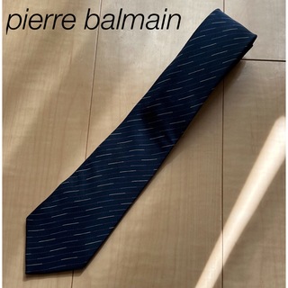 Pierre Balmain - pierre balmain ネクタイ　濃紺　ブランド