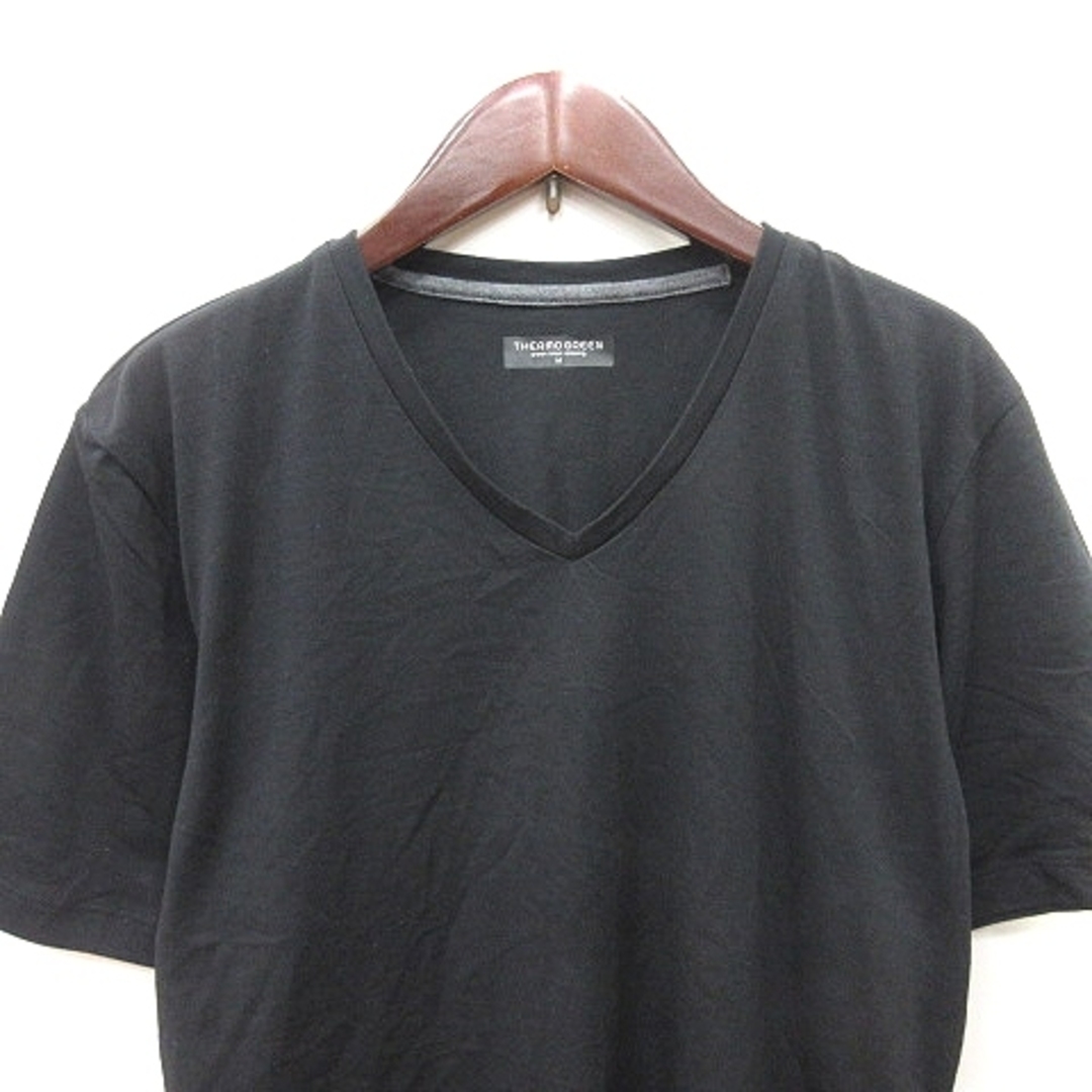 UNITED ARROWS green label relaxing(ユナイテッドアローズグリーンレーベルリラクシング)のグリーンレーベルリラクシング Tシャツ カットソー Vネック半袖 M ブラック メンズのトップス(Tシャツ/カットソー(半袖/袖なし))の商品写真