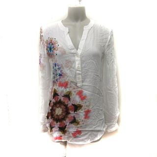 デシグアル(DESIGUAL)のデシグアル シャツ ブラウス 花柄 長袖 XS マルチカラー /YI(シャツ/ブラウス(長袖/七分))