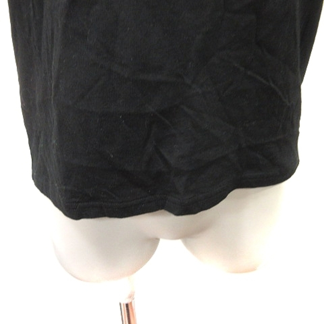 ELFORBR(エルフォーブル)のエルフォーブル カットソー フレア袖 半袖 M 黒 ブラック /YI レディースのトップス(カットソー(半袖/袖なし))の商品写真