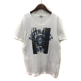 タケオキクチ(TAKEO KIKUCHI)のタケオキクチ Tシャツ カットソー 半袖 3 白 ホワイト /YI(Tシャツ/カットソー(半袖/袖なし))