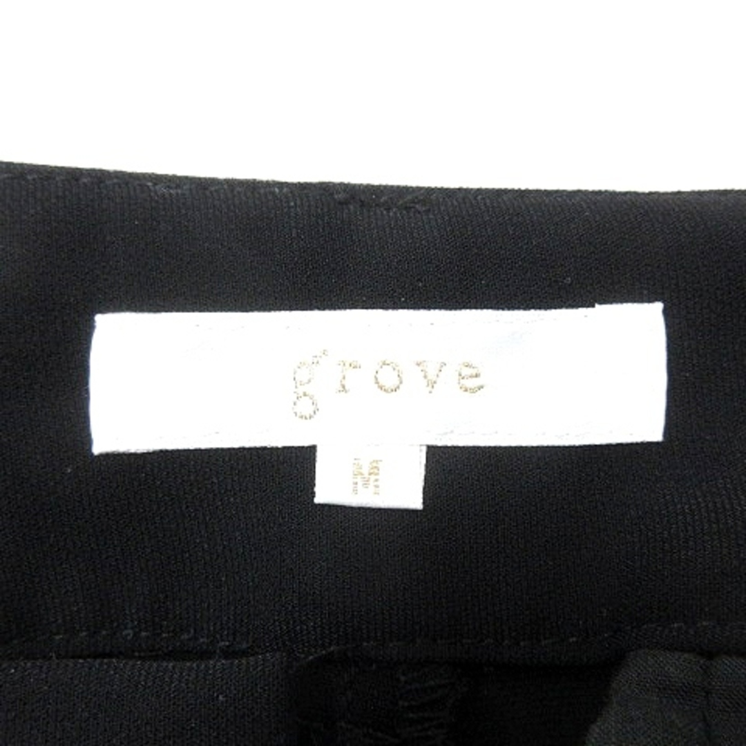 grove(グローブ)のグローブ grove テーパードパンツ M 黒 ブラック /MN レディースのパンツ(その他)の商品写真