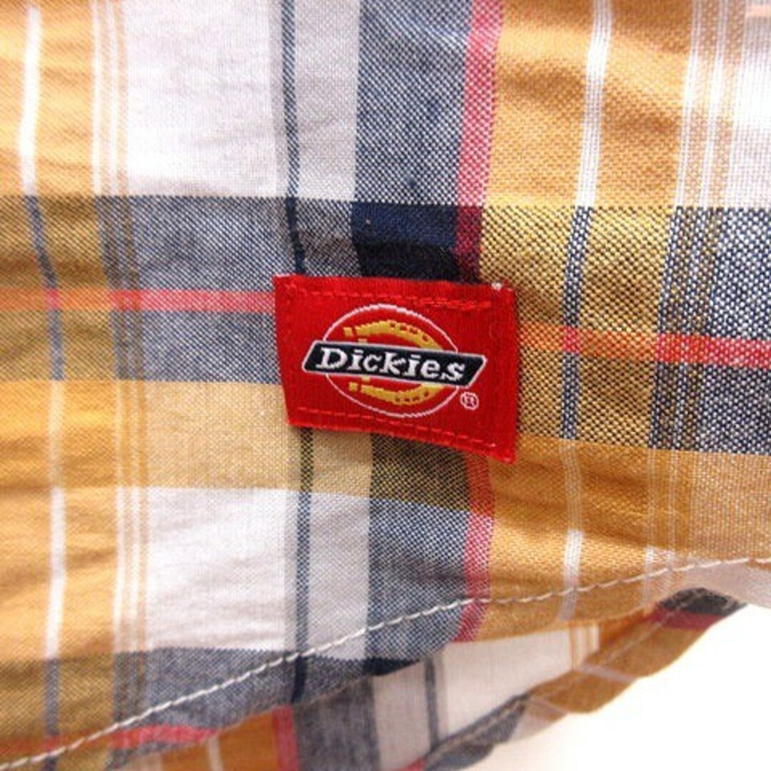 Dickies(ディッキーズ)のディッキーズ Dickies シャツ 長袖 チェック XL 黄色 イエロー 白 メンズのトップス(シャツ)の商品写真