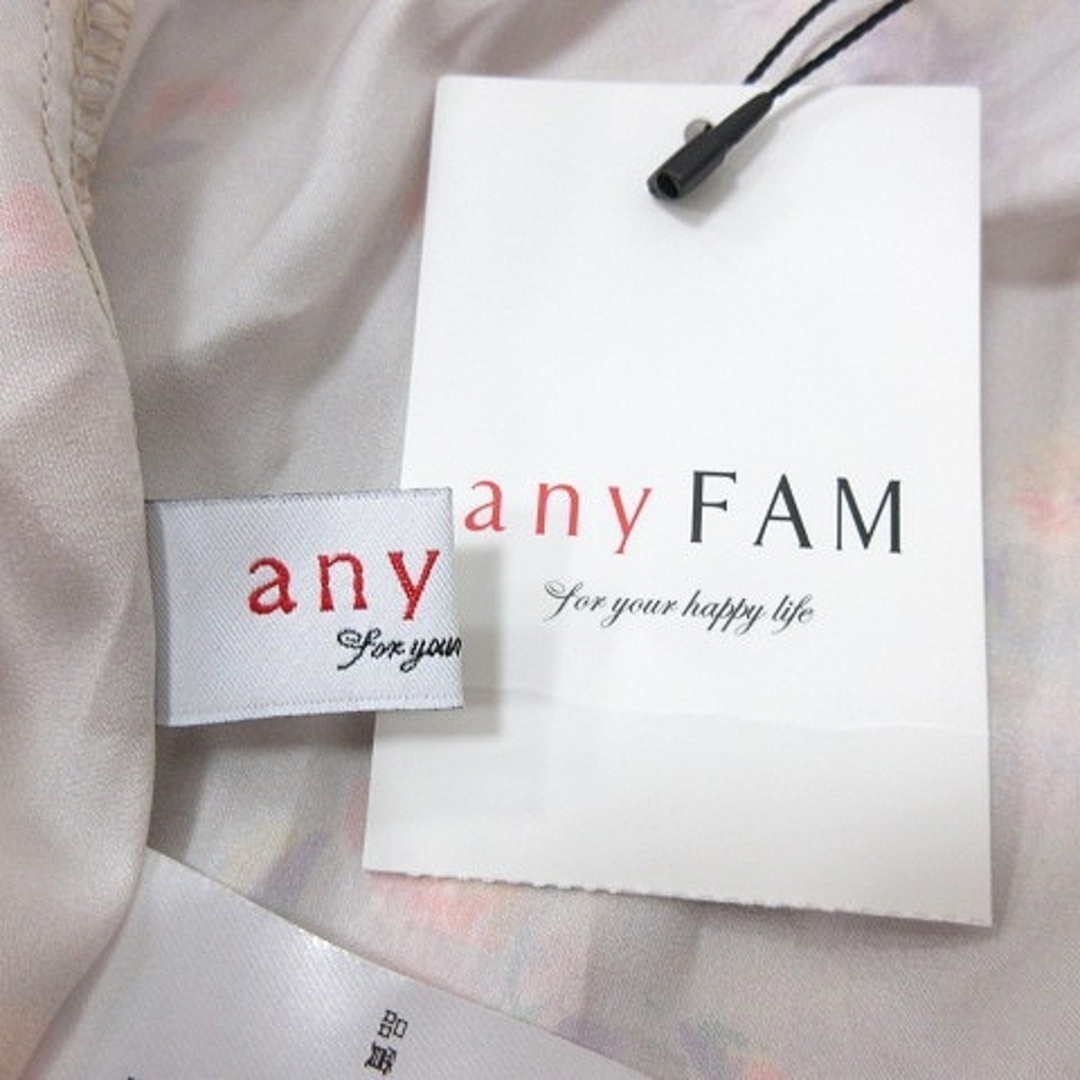 anyFAM(エニィファム)のエニィファム anyFam ブラウス 花柄 長袖 2 ベージュ /MN ■MO レディースのトップス(シャツ/ブラウス(長袖/七分))の商品写真