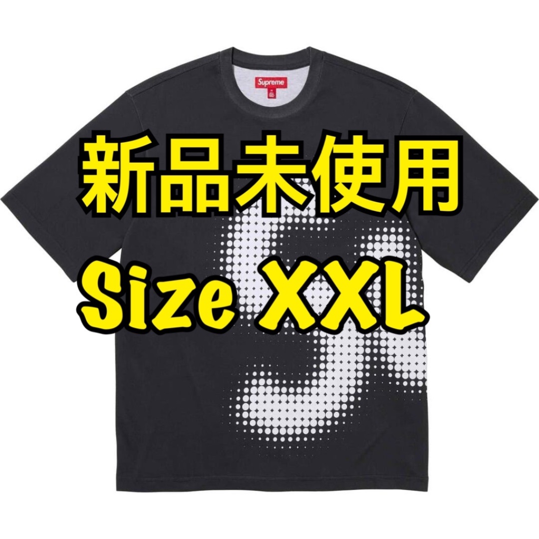 Supreme(シュプリーム)のSupreme Halftone S/S Top Bright black メンズのトップス(Tシャツ/カットソー(半袖/袖なし))の商品写真