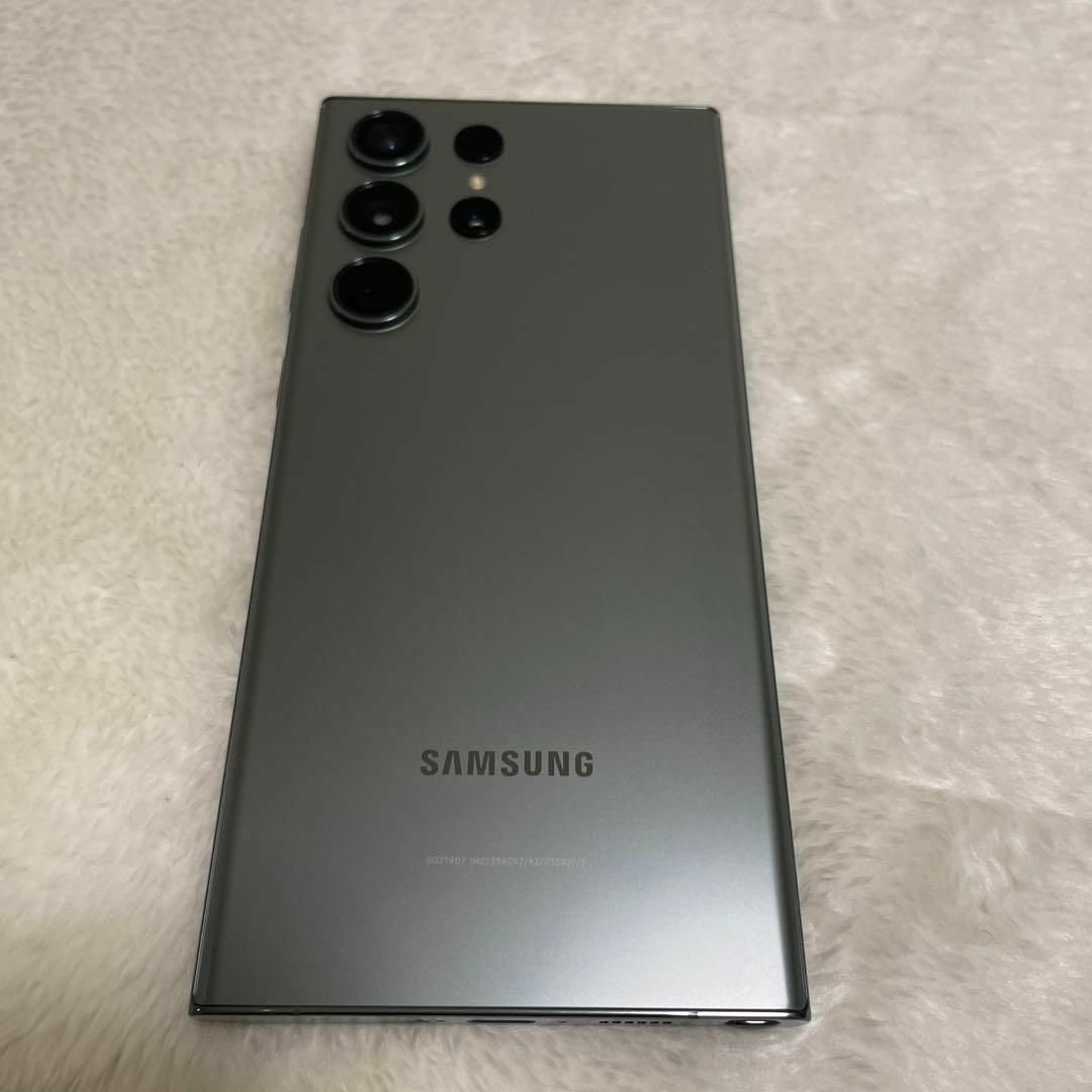 SAMSUNG(サムスン)のGalaxy S23 ultra グリーン 1TB SIMフリー スマホ/家電/カメラのスマートフォン/携帯電話(スマートフォン本体)の商品写真