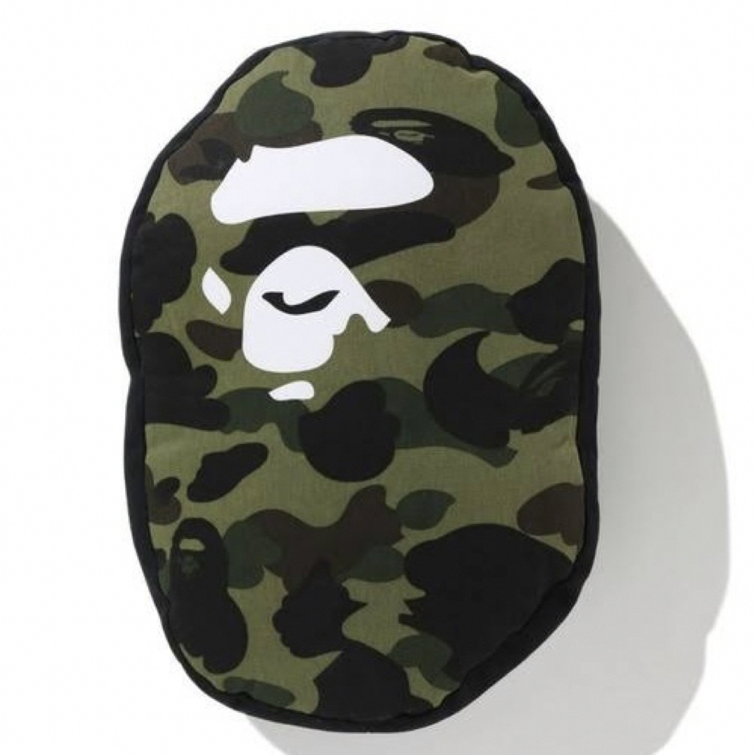 A BATHING APE(アベイシングエイプ)のABC CAMO APE HEAD CUSHION M  インテリア/住まい/日用品のインテリア小物(クッション)の商品写真