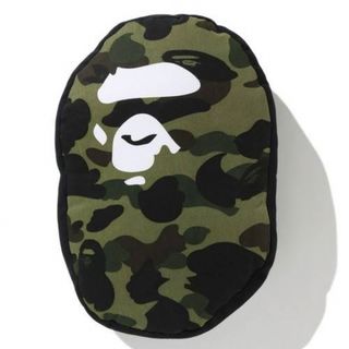 アベイシングエイプ(A BATHING APE)のABC CAMO APE HEAD CUSHION M (クッション)