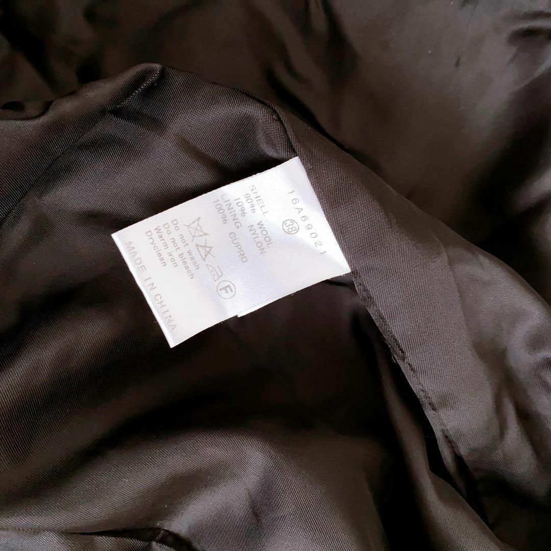 【LE CIEL BLEU】ルシェルーブルー ロングコート ブラック 黒 レディースのジャケット/アウター(ロングコート)の商品写真