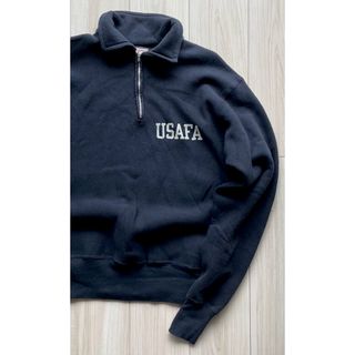 Champion - 幻級！デッド！60sチャンピオン USAFA タタキ ハーフジップ リバース L