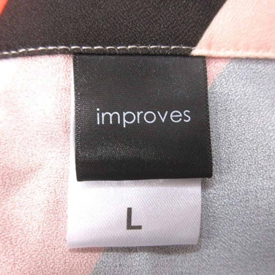 other(アザー)のインプローブス improves シャツ 総柄 五分袖 L マルチカラー /MS メンズのトップス(シャツ)の商品写真