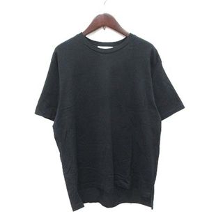 アルページュストーリー Tシャツ カットソー 半袖 クルーネック 無地 2 黒