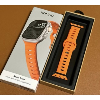 アップルウォッチ(Apple Watch)のApple Watch NOMAD 42mm〜49mm スポーツ系バンド　未使用(ラバーベルト)