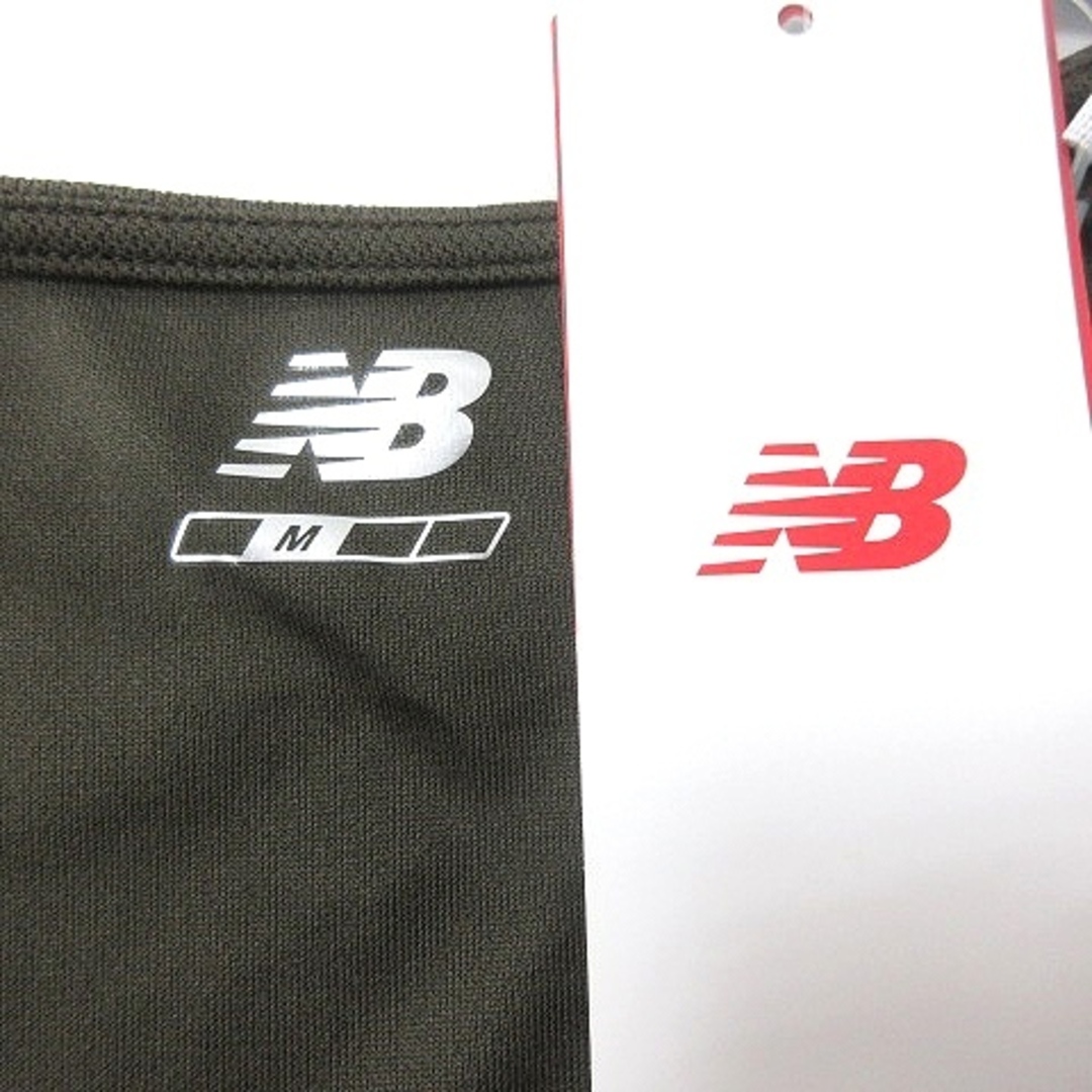 New Balance(ニューバランス)のニューバランス カットソー Tシャツ クルーネック 半袖 M 緑 レディースのトップス(Tシャツ(半袖/袖なし))の商品写真