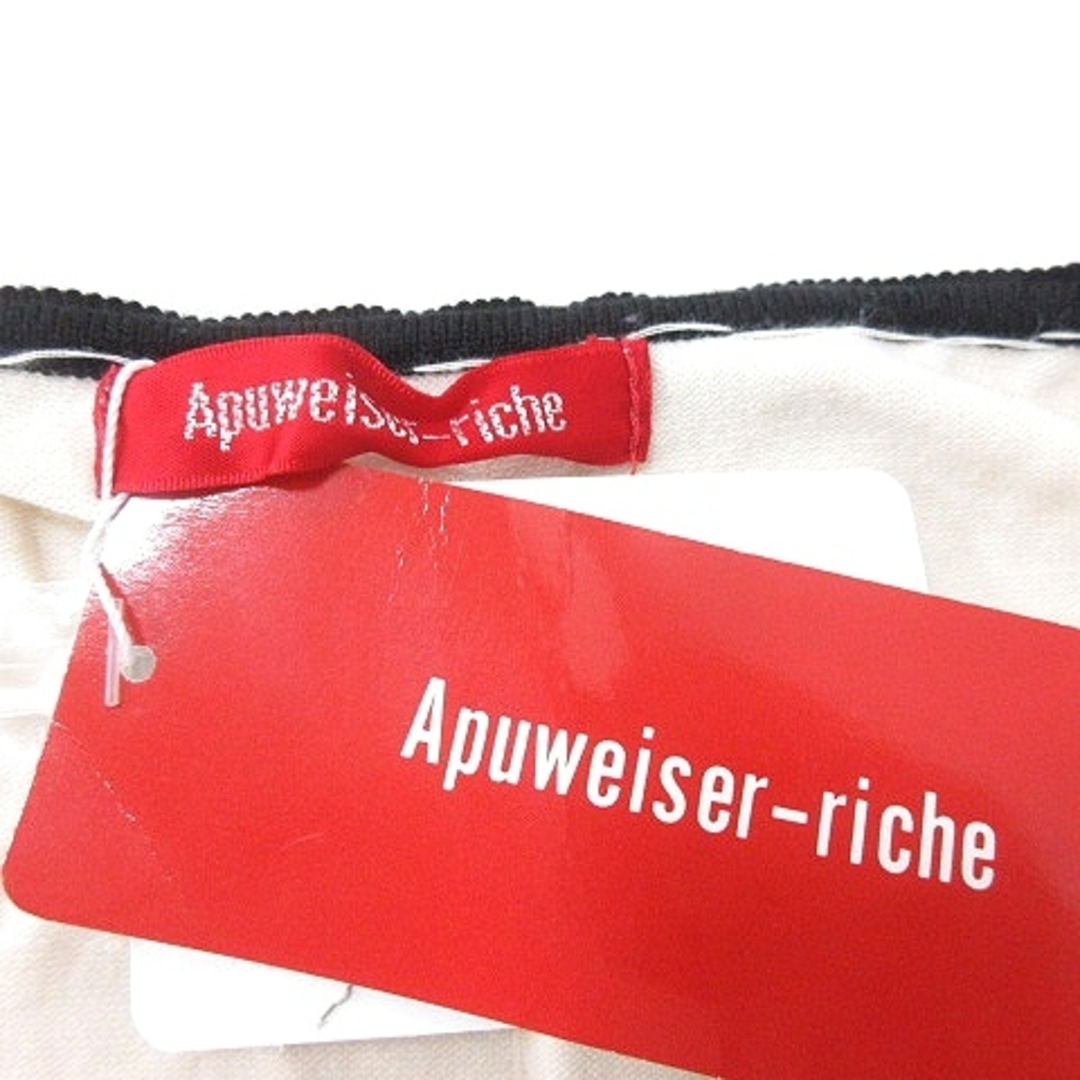 Apuweiser-riche(アプワイザーリッシェ)のアプワイザーリッシェ カットソー レース 半袖 2 白 アイボリー レディースのトップス(カットソー(半袖/袖なし))の商品写真