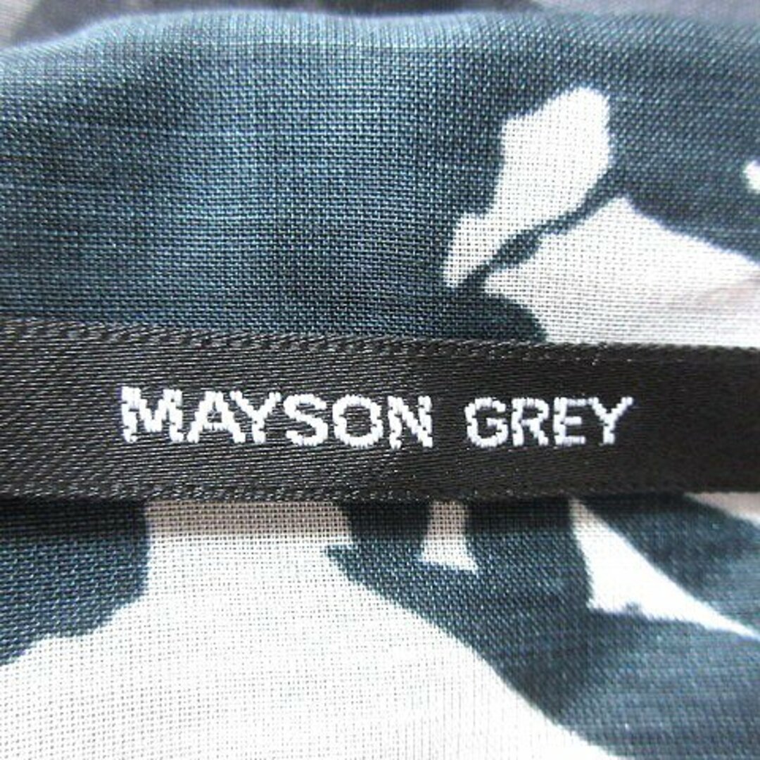 MAYSON GREY(メイソングレイ)のメイソングレイ シャツ ブラウス ノースリーブ 2 黒 ブラック /RT レディースのトップス(シャツ/ブラウス(半袖/袖なし))の商品写真