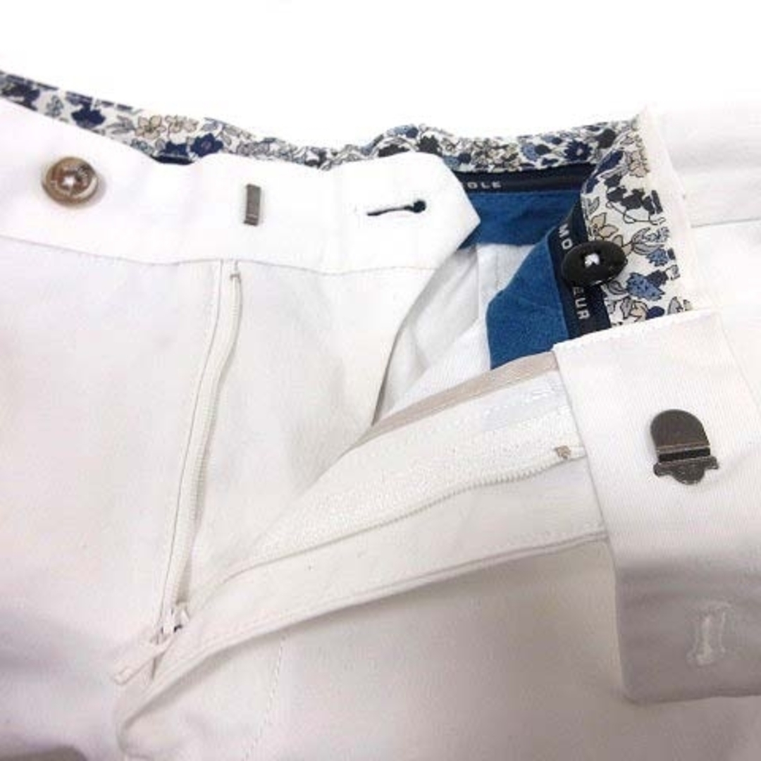 MONSIEUR NICOLE(ムッシュニコル)のムッシュニコル monsieur NICOLE ショートパンツ 48 ホワイト メンズのパンツ(ショートパンツ)の商品写真