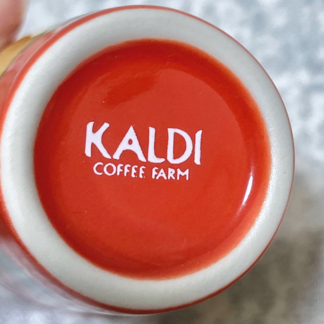 KALDI カルディ ショットグラス インテリア/住まい/日用品のキッチン/食器(グラス/カップ)の商品写真