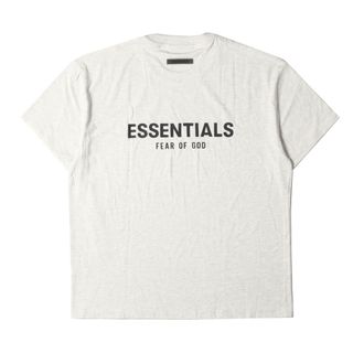 フィアオブゴッド(FEAR OF GOD)の新品 FEAR OF GOD フィアオブゴッド Tシャツ サイズ:S FOG ESSENTIALS エッセンシャルズ バックロゴ クルーネック 半袖Tシャツ T-Shirts オートミール トップス カットソー【メンズ】(Tシャツ/カットソー(半袖/袖なし))