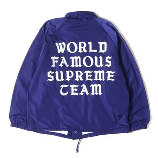 シュプリーム(Supreme)の美品 Supreme シュプリーム ジャケット サイズ:S 20SS World Famousロゴ コーチジャケット / World Famous Coaches Jacket ロイヤル アウター ブルゾン 上着【メンズ】【中古】(その他)