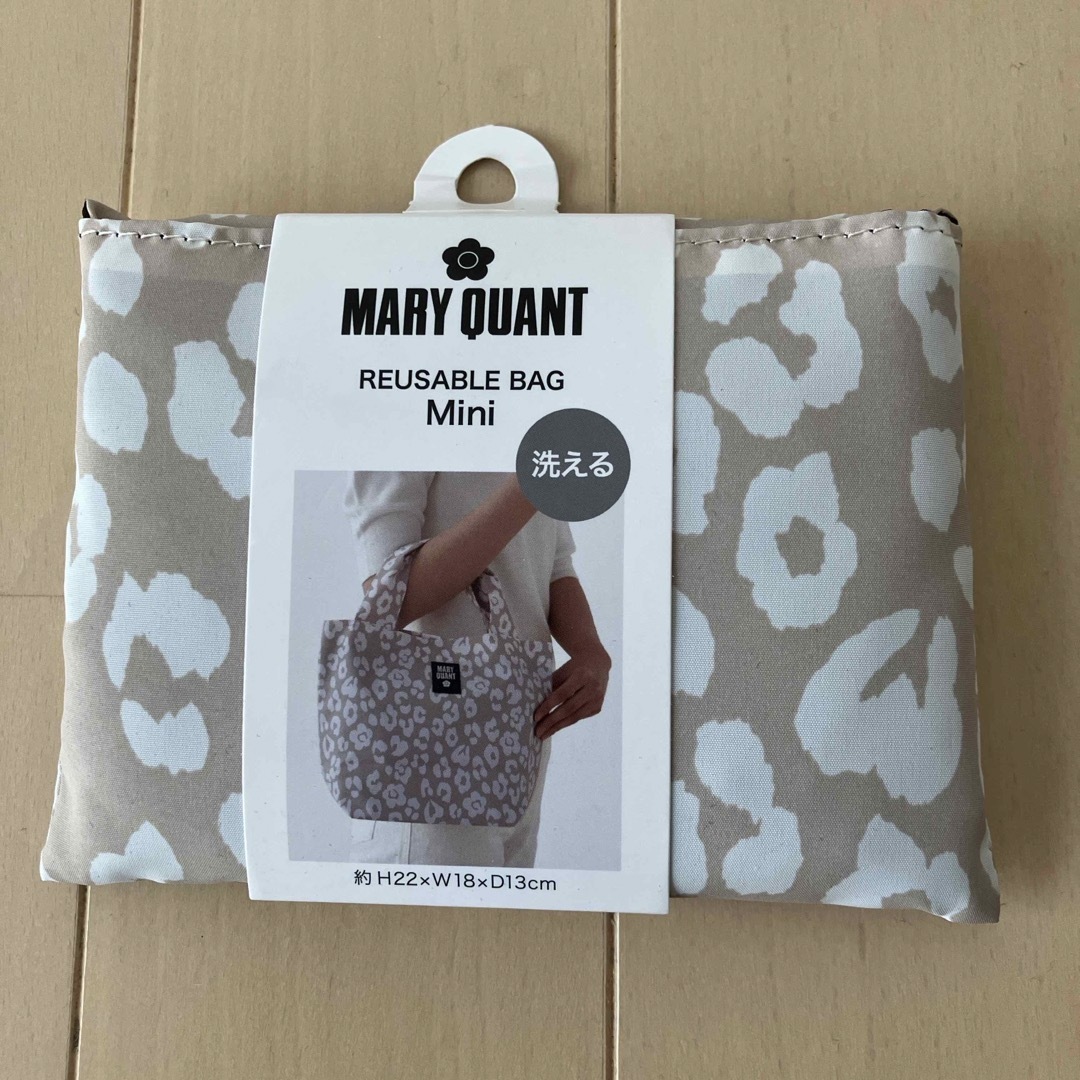 MARY QUANT(マリークワント)の♡マリークワント／ミニエコバッグ　洗える　バッグ　エコバッグ　新品未使用品♡ レディースのバッグ(エコバッグ)の商品写真