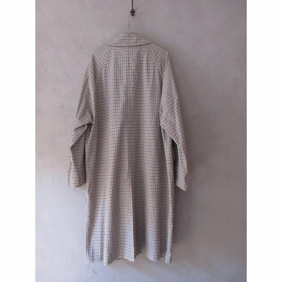 AURALEE(オーラリー)の AURALEE  FINX WEATHER CLOTH CHECK COAT メンズのジャケット/アウター(その他)の商品写真