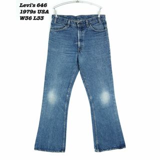 リーバイス(Levi's)のLevi's 646 PANTS USA 1979s W36 L33 PA007(デニム/ジーンズ)