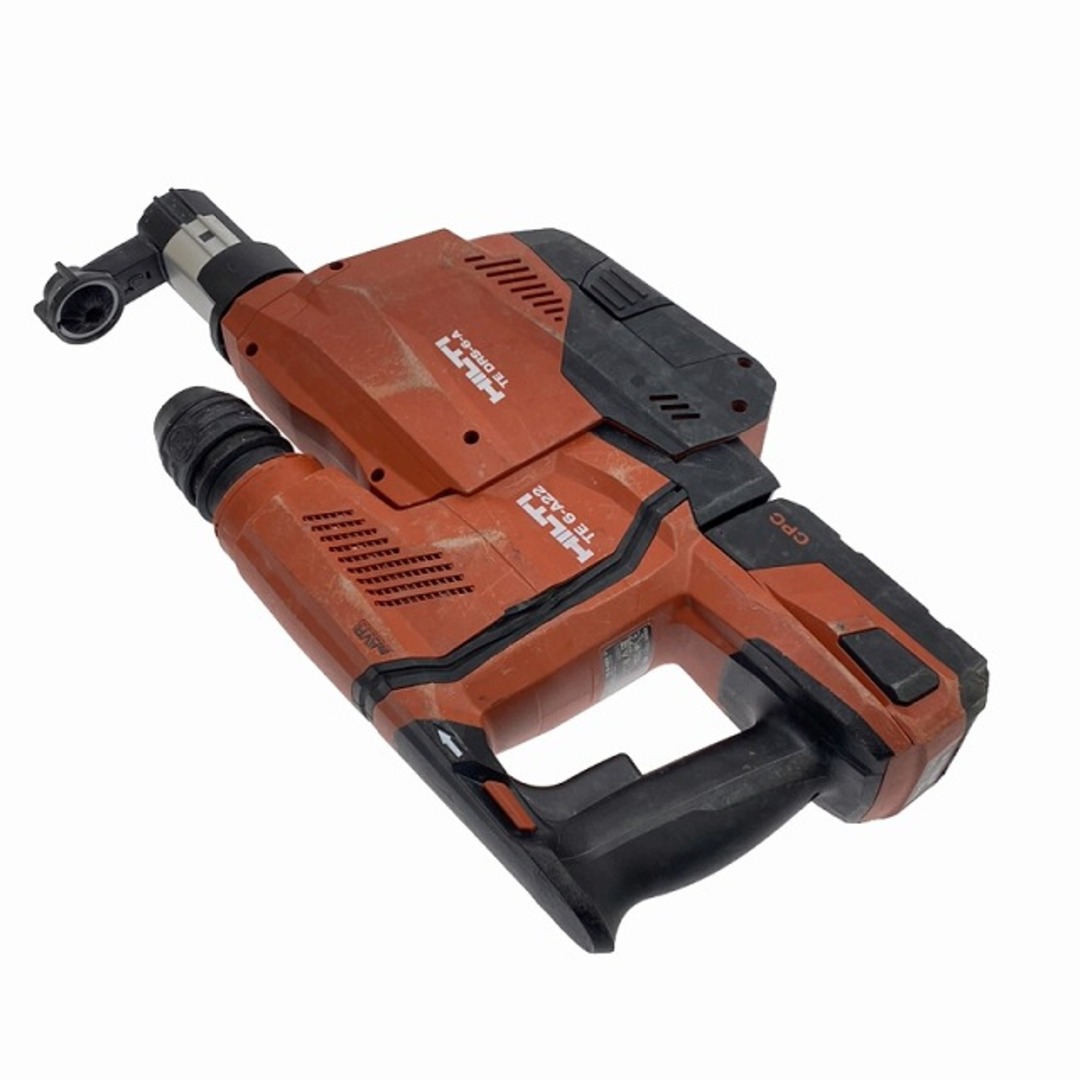 ☆比較的綺麗☆HILTI ヒルティ 充電式ロータリーハンマドリル TE6-A22 バッテリー1個(21.6V 3.96Ah) 集じんシステム(TE DRS-6-A)付 87614 自動車/バイクのバイク(工具)の商品写真