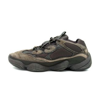 アディダス(adidas)のアディダス adias × カニエ ウエスト KANYE WEST ■ 【 YEEZY BOOST 500 Utility Black F36640 】 イージー ブースト 500 ユーティリティ ブラック スニーカー　32662(スニーカー)