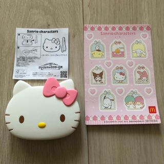 マクドナルド(マクドナルド)のハッピーセット　Sanrio characters  ミニトング&コンテナセット(キャラクターグッズ)