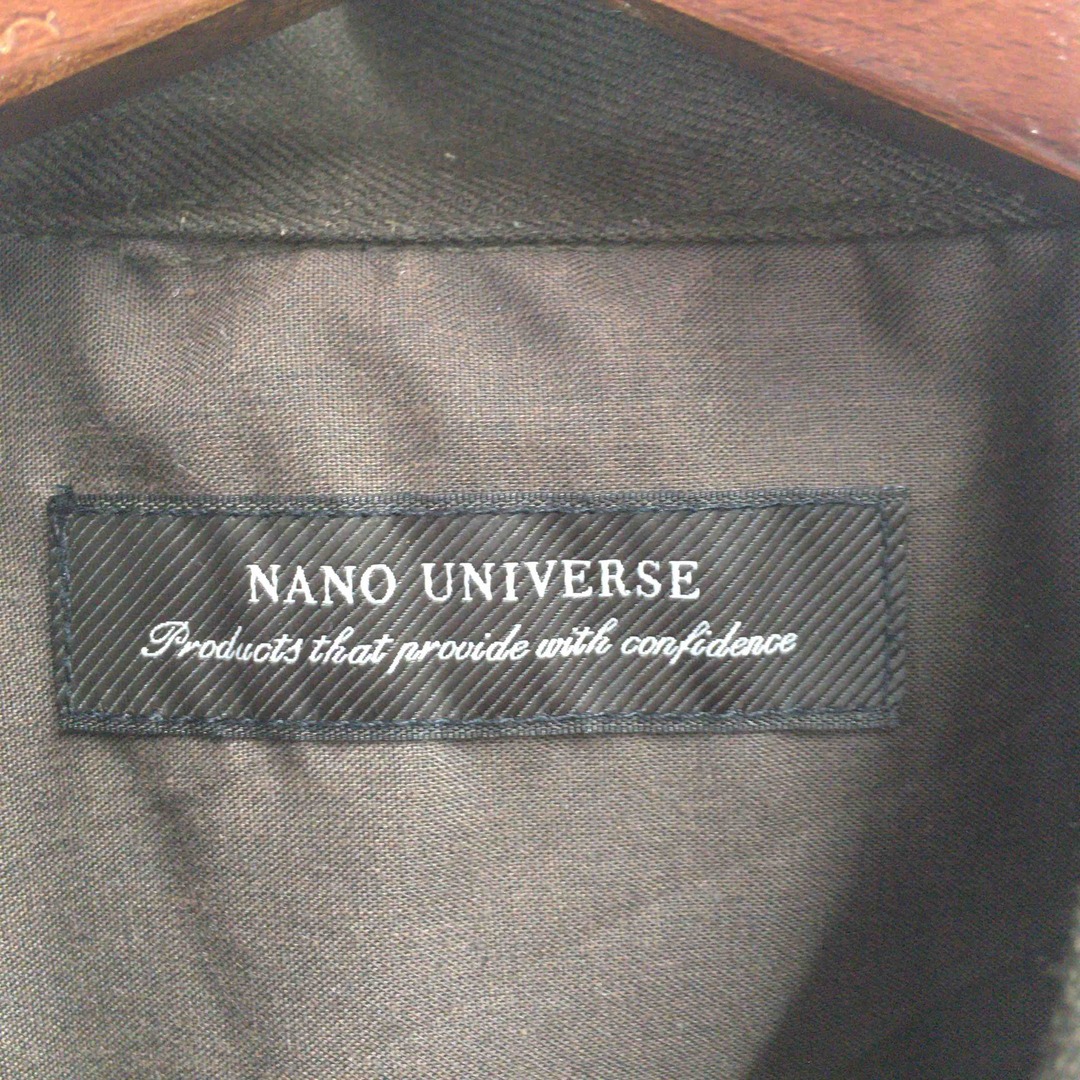 nano・universe(ナノユニバース)のnano universe ナノユニバース メンズ 長袖シャツ モスグリーン tk メンズのトップス(シャツ)の商品写真