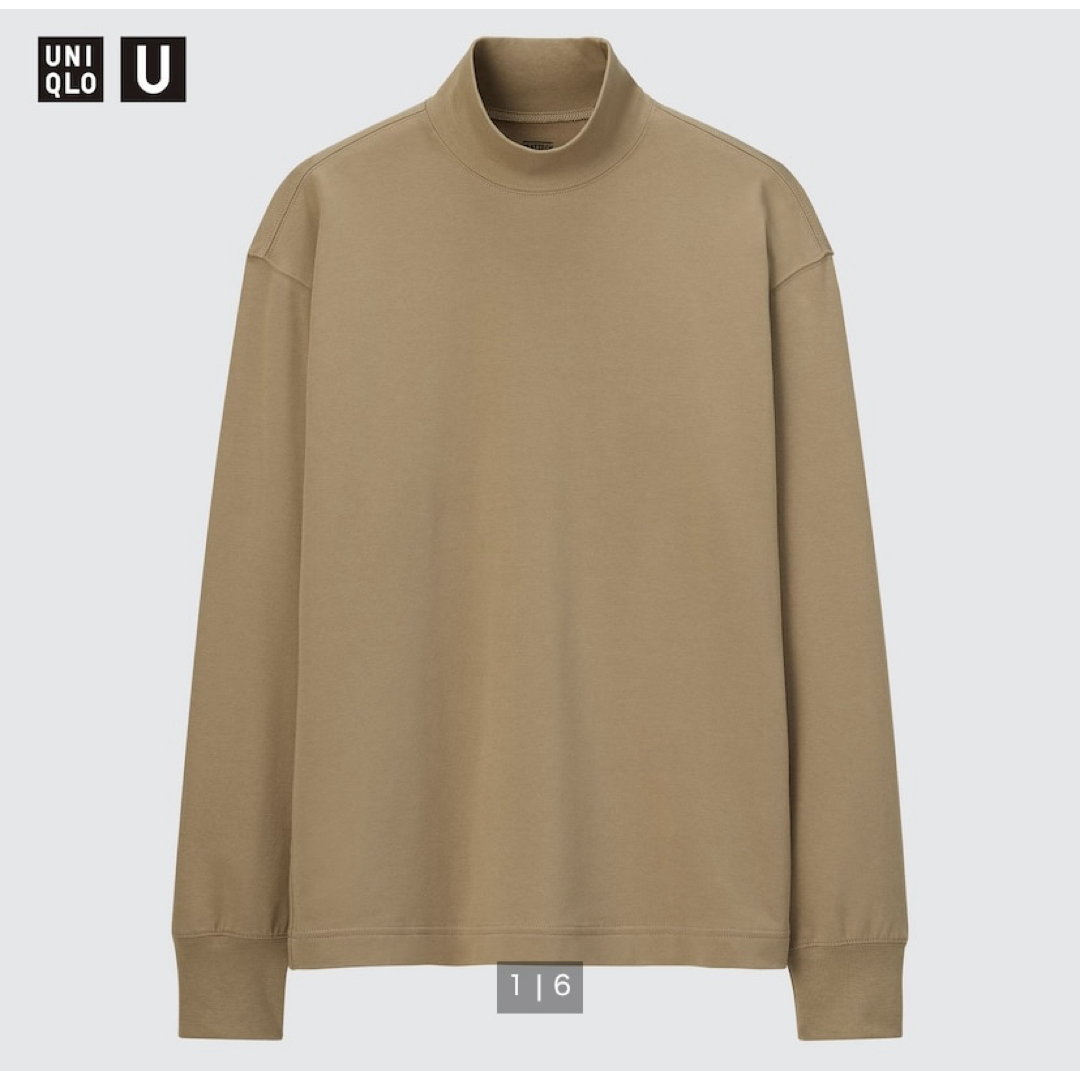 UNIQLO(ユニクロ)の【UNIQLO ユニクロ】ヒートテックコットンタートルネックT（長袖） レディースのトップス(Tシャツ(長袖/七分))の商品写真