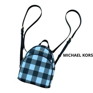 マイケルコース(Michael Kors)のマイケルコース　ミニリュック　チェック柄(リュック/バックパック)