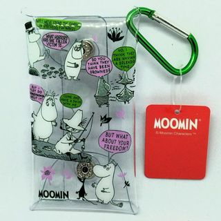 ムーミン(MOOMIN)のムーミン　カラビナ付き　クリアビニールケース(その他)