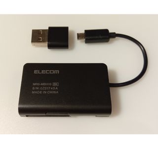 エレコム(ELECOM)のスマホ・タブレット用 メモリリーダライタ (USBポート付)(その他)