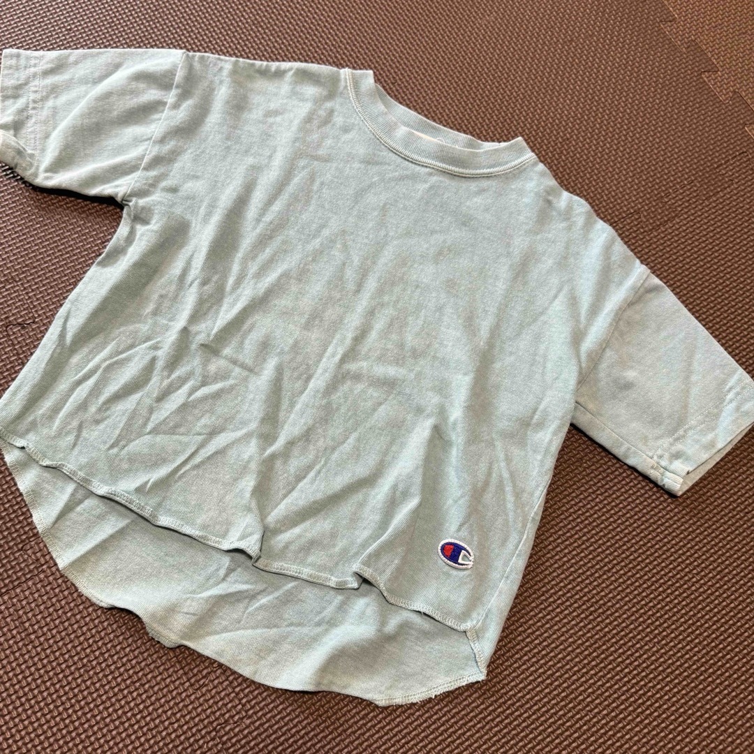 Champion(チャンピオン)のChampion 半袖 tシャツ キッズ/ベビー/マタニティのキッズ服男の子用(90cm~)(Tシャツ/カットソー)の商品写真