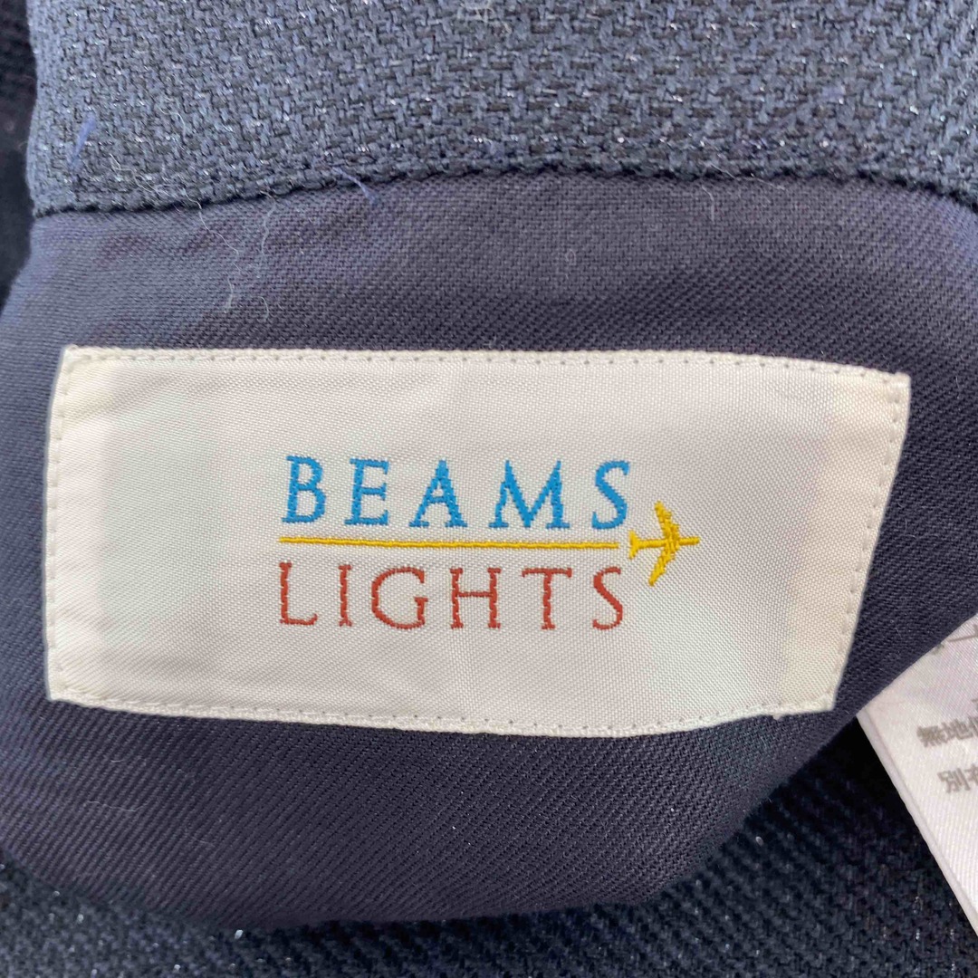 BEAMS Lights ビームスライツ レディース ノーカラージャケット　ブラック レディースのジャケット/アウター(ノーカラージャケット)の商品写真