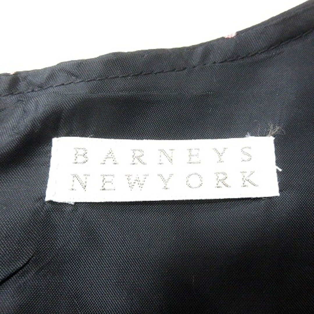 BARNEYS NEW YORK(バーニーズニューヨーク)のバーニーズニューヨーク ワンピース ミニ ドット ノースリーブ ポリエステル 黒 レディースのワンピース(ミニワンピース)の商品写真