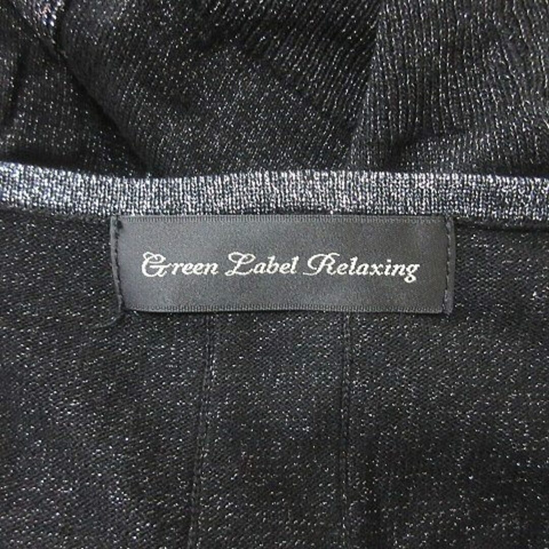 UNITED ARROWS green label relaxing(ユナイテッドアローズグリーンレーベルリラクシング)のグリーンレーベルリラクシング カットソー 半袖 黒 ブラック /YI レディースのトップス(カットソー(半袖/袖なし))の商品写真