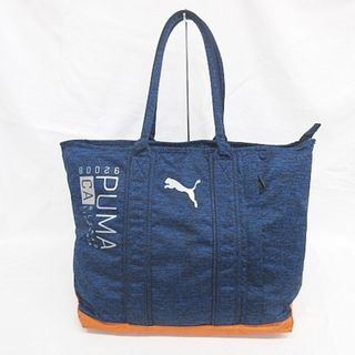 プーマ(PUMA)のプーマ PUMA ゴルフ ロッカーバッグ トートバッグ 青 ブルー オレンジ(バッグ)