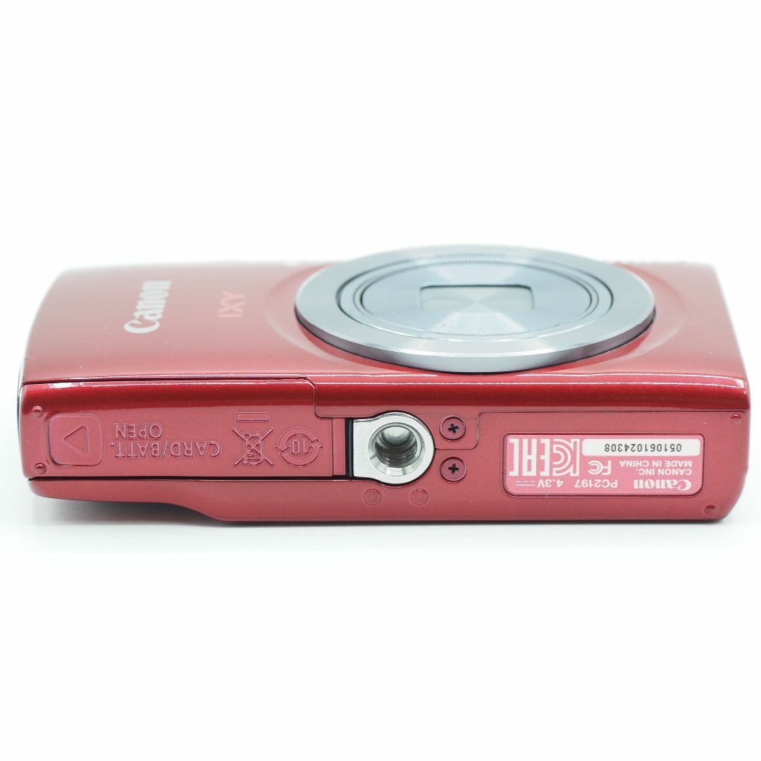 ★極上品★ Canon キヤノン デジタルカメラ IXY150 レッド スマホ/家電/カメラのカメラ(コンパクトデジタルカメラ)の商品写真