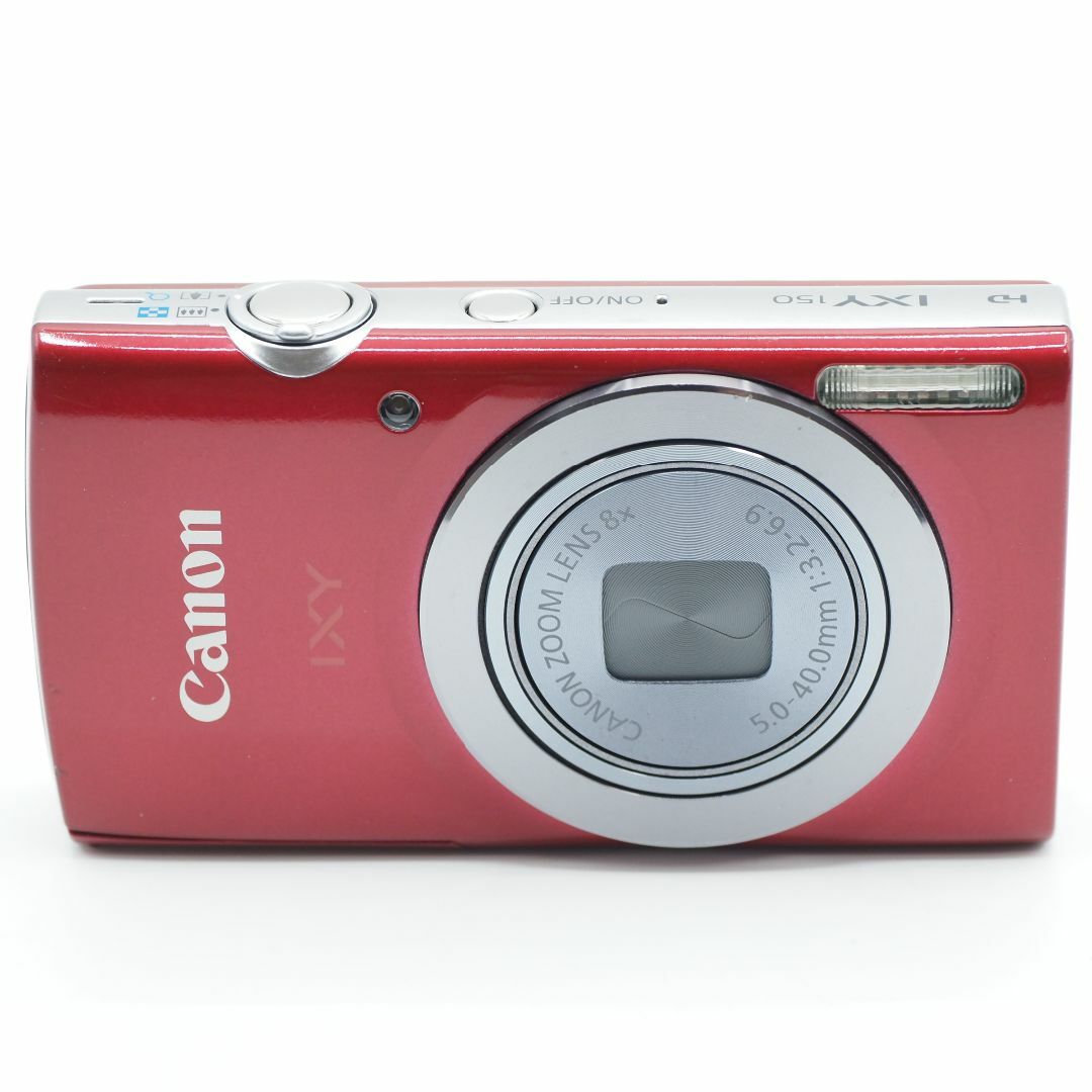 ★極上品★ Canon キヤノン デジタルカメラ IXY150 レッド スマホ/家電/カメラのカメラ(コンパクトデジタルカメラ)の商品写真