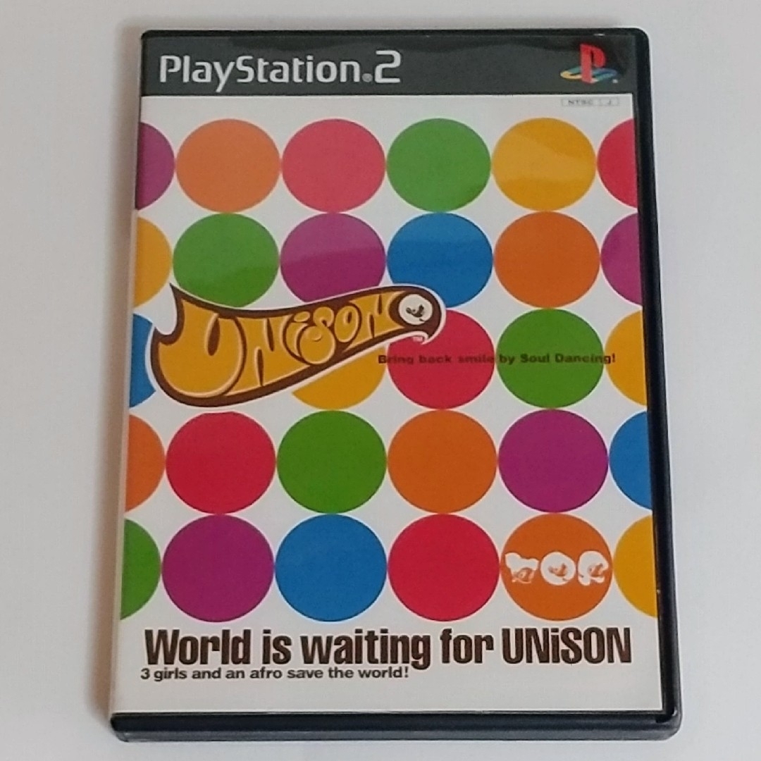 PlayStation2(プレイステーション2)のPS2 ユニゾン UNiSON エンタメ/ホビーのゲームソフト/ゲーム機本体(家庭用ゲームソフト)の商品写真